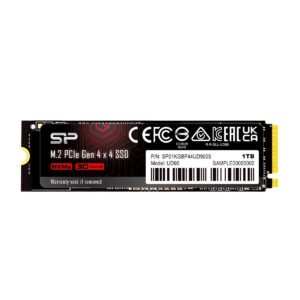 Silicon Power UD90 1 TB M.2-2280 PCIe 4.0 X4 NVME Solid State Drive